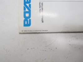 Mazda 323 3-ov. Hatchback / 5-ov. Hatchback / 4-ov. Saloon 1986 -myyntiesite / sales brochure