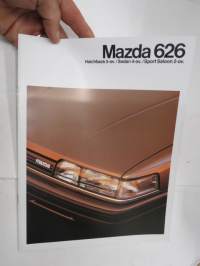 Mazda 626 Hatchback 5-ov. / Sedan 4-ov. / Sport Saloon 2-ov. 1990 -myyntiesite / sales brochure