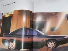 Mazda 626 Hatchback 5-ov. / Sedan 4-ov. / Sport Saloon 2-ov. 1990 -myyntiesite / sales brochure