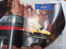 Mazda 323 Hatchback 3-ov. / Sedan 4-ov. / F 5-ov. 1990 -myyntiesite / sales brochure