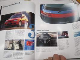 Mazda 323 Hatchback 3-ov. / Sedan 4-ov. / F 5-ov. 1990 -myyntiesite / sales brochure