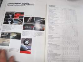 Mazda 323 Hatchback 3-ov. / Sedan 4-ov. / F 5-ov. 1990 -myyntiesite / sales brochure
