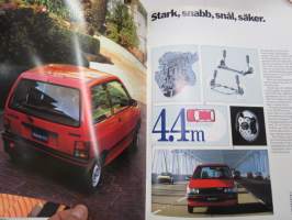 Mazda 121 1988 -myyntiesite, ruotsinkielinen / sales brochure