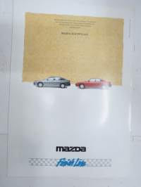 Mazda 626 lisävarusteet -myyntiesite / sales brochure