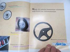 Mazda 121 lisävarusteet -myyntiesite / sales brochure
