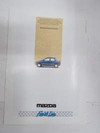 Mazda 121 lisävarusteet -myyntiesite / sales brochure