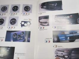 Mazda 323 lisävarusteet -myyntiesite / sales brochure