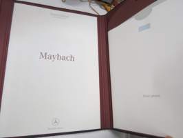 Maybach - Daimler-Benz AG -Tokyo Motor Show 1997 Press folder -lanseeraus- / esittelykansio