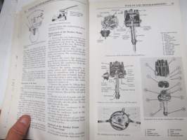 Jeep Wagoneer, Commando &amp; Cherokee - Chilton´s Repair &amp; tune-up Guide 1966-74 - Repairs, Specifications, Do-It-Yourself Maintenance -huolto-ohjekirja, tekn. tiedot