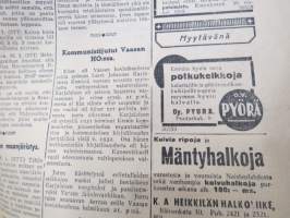 Aamulehti 17.1.1934 -sanomalehti