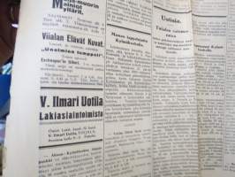Toijalan Sanomat 30.10.1926 -sanomalehti