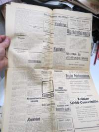 Toijalan Sanomat 30.10.1926 -sanomalehti