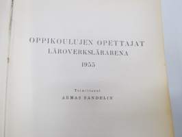 Oppikoulujen opettajat - läroverkslärarena 1955