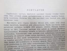 Oppikoulujen opettajat - läroverkslärarena 1955