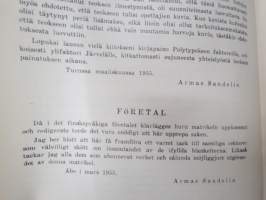 Oppikoulujen opettajat - läroverkslärarena 1955