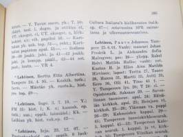 Oppikoulujen opettajat - läroverkslärarena 1955