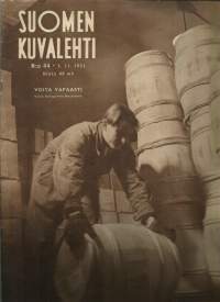 Suomen Kuvalehti 1951 nr 44 kansi Voita vapaasti, Yrjö Kokko, adrenaali