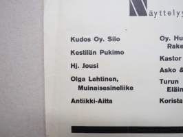 Lotta-Svärd Turku III Tavaramessut 1935 Suojeluskuntamaneesissa -alkuperäinen juliste