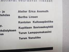 Lotta-Svärd Turku III Tavaramessut 1935 Suojeluskuntamaneesissa -alkuperäinen juliste