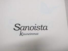 Sanoista kauneimmat -Onnitteluja, tervehdyksiä, toivotuksia