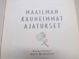 Maailman kauneimmat ajatukset