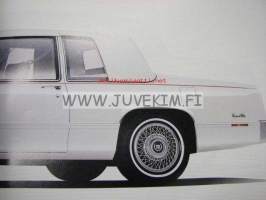 Cadillac 1990 -myyntiesite