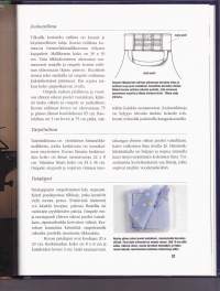Harrasteena tilkkutyöt, 1997. Kirja opettaa selkeällä tavalla tilkkutöiden perustekniikat hirsimökistä applikaatioon.