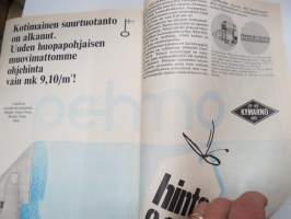 Kauppias ja myyjä 1967 nr 3, Kesko kauppiaitten ja myyjien lehti, Kesoil, Mikä liiveissä maksaa, Myymälävarkaudet, Ajopiirturi kuljetustoiminnassa, Eineksistä, ym.