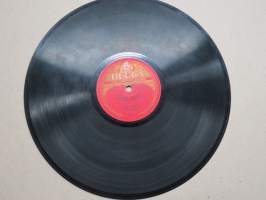 Decca SD 5035 Arne Hulpersin Viihdeorkesteri - Kuutamo Alsterilla / Kultaa ja hopeaa -savikiekkoäänilevy / 78 rpm record