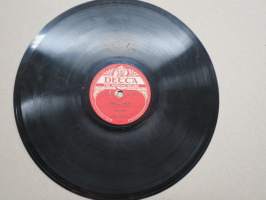 Decca SD 5066 Eero Väre ja Decca-orkesteri Tapaaminen / Kohtaus kujassa -savikiekkoäänilevy / 78 rpm record