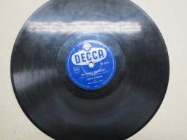 Decca SD 5416 Pärre Forars ja Matti Viljasen yhtye Lazzarella / Matilda! Matilda! -savikiekkoäänilevy / 78 rpm record