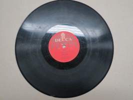 Decca SD 5209 Metro-tytöt ja Decca-yhtye Egon / Villisorsa -savikiekkoäänilevy / 78 rpm record