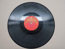 Decca SD 5178 Metro-tytöt ja Jaakko Borgin orkesteri Hullu kello / Marianne ja Jaakko Borgin orkesteri Jos lähtisit pois -savikiekkoäänilevy / 78 rpm record