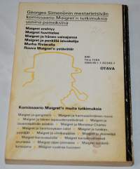 Maigret ja penkillä istuskelija