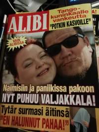 Alibi 2008 nr 6 tangokuninkaalle vankeutta, naimisiin ja paniikissa pakoon- nyt puhuu Valjakkala