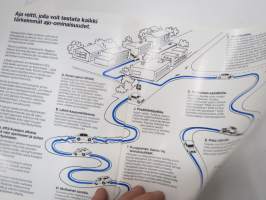 Saab - autoon tutustuminen ja kunnon koeajo -myynitesite / sales brochure