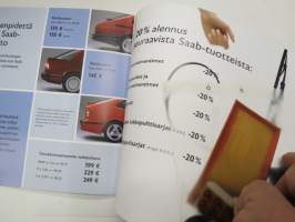 Saab - Varaudu ajoissa uuteen vuodenaikaan - Saab talvivarsuteet -myyntiesite / sales brochure