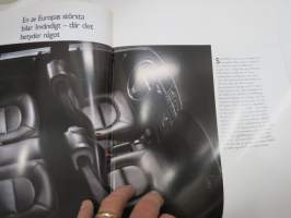 Saab 9000 1990 -myyntiesite / sales brochure