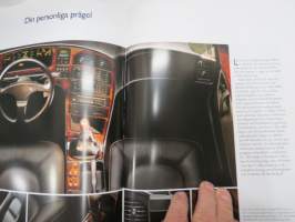 Saab 9000 1990 -myyntiesite / sales brochure