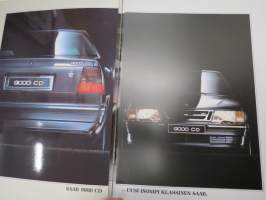 Saab 9000 CD -myyntiesite / sales brochure