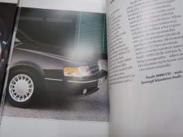 Saab 9000 CD -myyntiesite / sales brochure