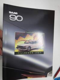 Saab 90 Tillbehör 1987 -myyntiesite / sales brochure