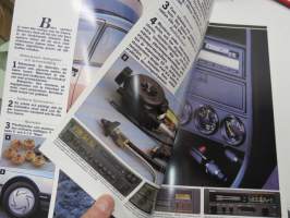 Saab 90 Tillbehör 1987 -myyntiesite / sales brochure