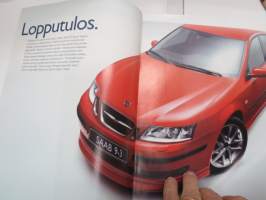 Saab 93 Sport Sedan - Ensimmäinen luonnos - Täysin uusi -myyntiesite / sales brochure