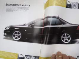Saab 93 Sport Sedan - Ensimmäinen luonnos - Täysin uusi -myyntiesite / sales brochure