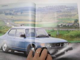 Saab 99 1981 -myyntiesite / sales brochure