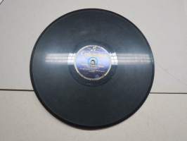 Columbia DY 121 Rytmi Pojat Viini, naiset ja laulu / Ruusuja etelästä - savikiekkoäänilevy / 78 rpm record