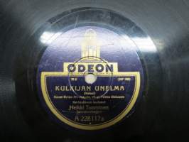Odeon A 228117 Dajos Belan tanssiorkesteri Syysruusuja / Kulkijan unelma - savikiekkoäänilevy / 78 rpm record