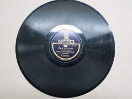 Odeon A 228491 a Dallapè-orkesteri La Cumparsita / Viljo Vesterinen Tyyntä ja myrskyä - savikiekkoäänilevy / 78 rpm record