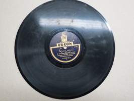 Odeon A 228137 a Mauno Tamminen Volgan ruusu / Sua odotan - savikiekkoäänilevy / 78 rpm record